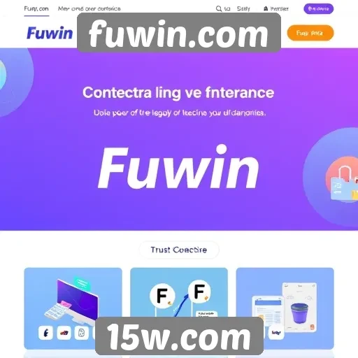 Acessibilidade e design do site Fuwin.com