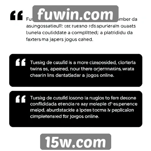 usuarios de fuwin.com relatam experiências positivas